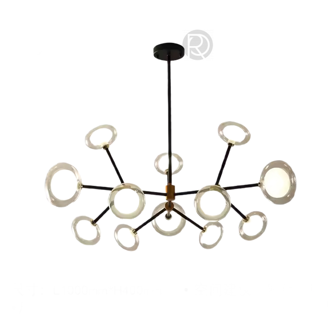 Chandelier LEGGERO — Chandeliers by Romatti, view 3