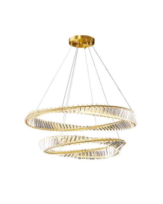 Chandelier LOE by Rodesigne — glass designer chandelier, custom lighting by RODESIGNE