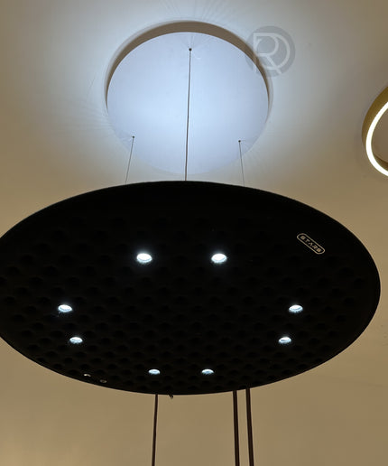 Acoustic lamp VOLANT by Rodesigne — decorative acoustic wall panel, sound absorption by RODESIGNE