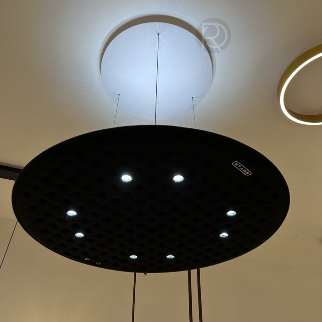 Acoustic lamp VOLANT by Rodesigne — decorative acoustic wall panel, sound absorption by RODESIGNE