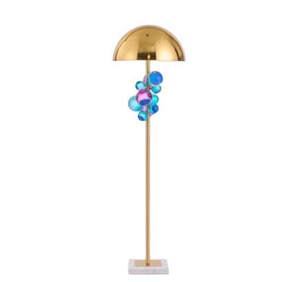 Floor lamp GLOBO by Rodesigne — brass designer floor lamp by RODESIGNE