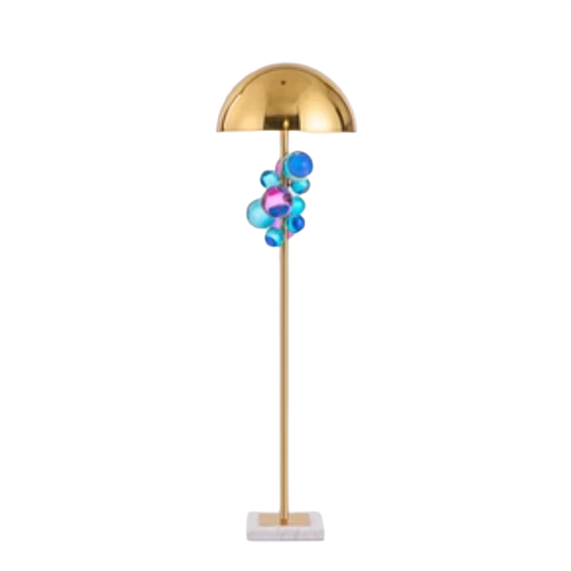 Floor lamp GLOBO by Rodesigne — brass designer floor lamp by RODESIGNE