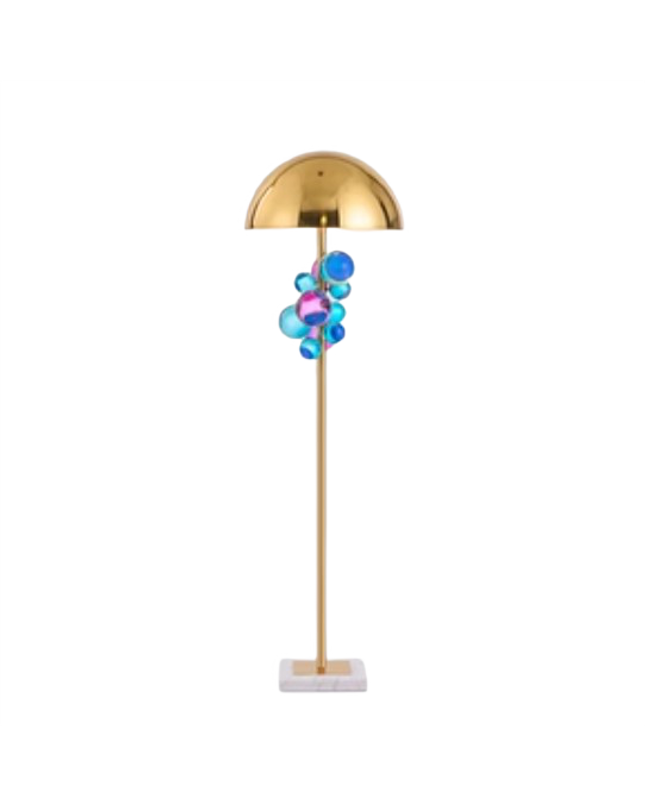 Floor lamp GLOBO by Rodesigne — brass designer floor lamp by RODESIGNE