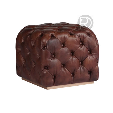 Pouf BOTO by Rodesigne — brass designer pouf, custom furniture by RODESIGNE