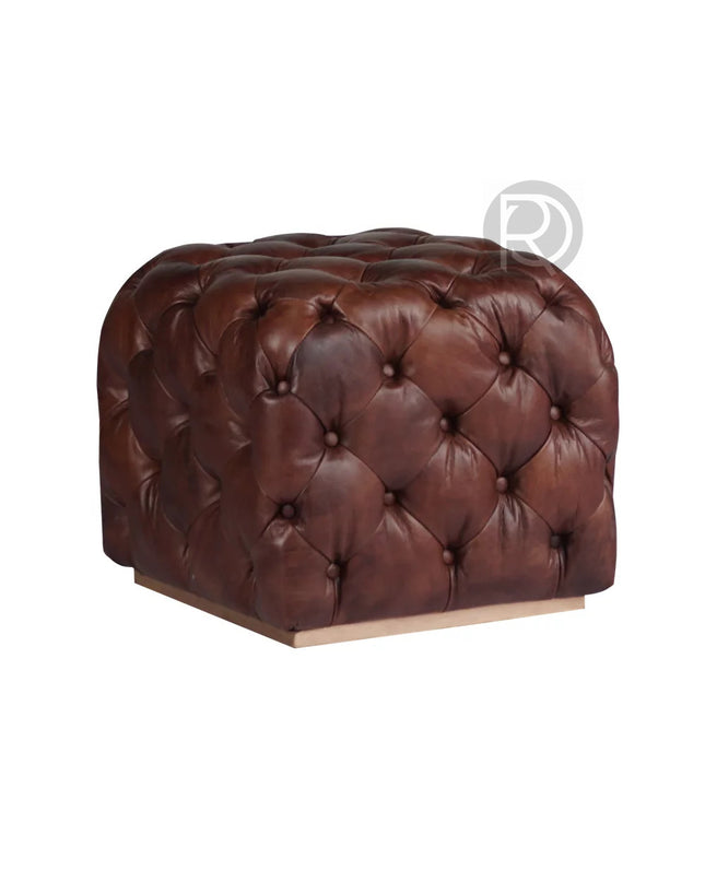 Pouf BOTO by Rodesigne — brass designer pouf, custom furniture by RODESIGNE