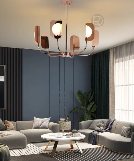 Chandelier TROY by Rodesigne — bronze designer chandelier, custom lighting by RODESIGNE