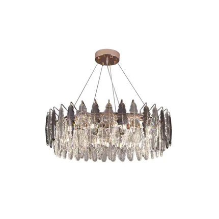 Chandelier FEAR by Rodesigne — brass designer chandelier, custom lighting by RODESIGNE
