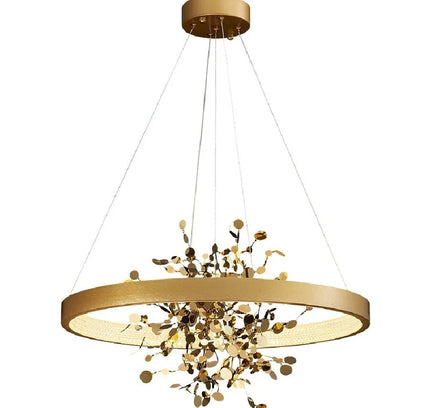 Chandelier FELIS by Rodesigne — brass designer chandelier, custom lighting by RODESIGNE