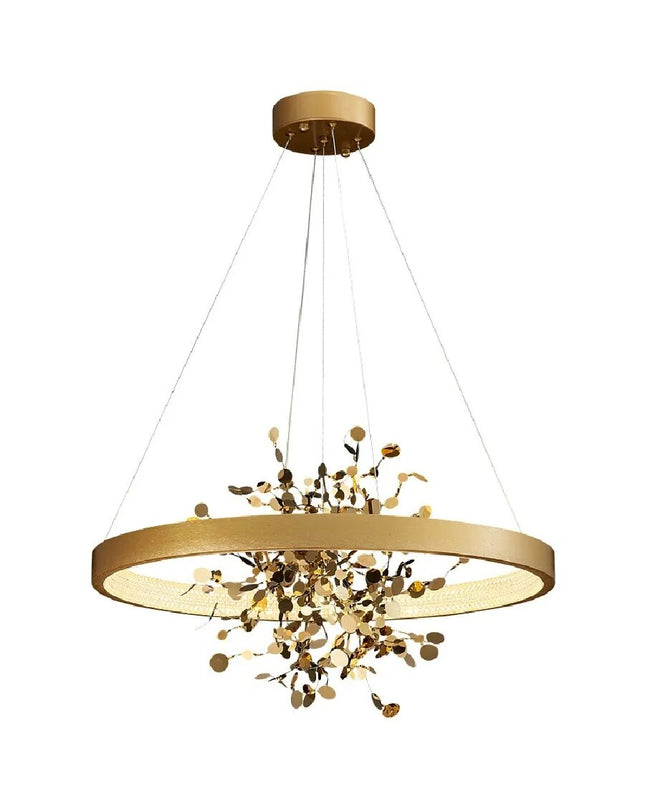 Chandelier FELIS by Rodesigne — brass designer chandelier, custom lighting by RODESIGNE