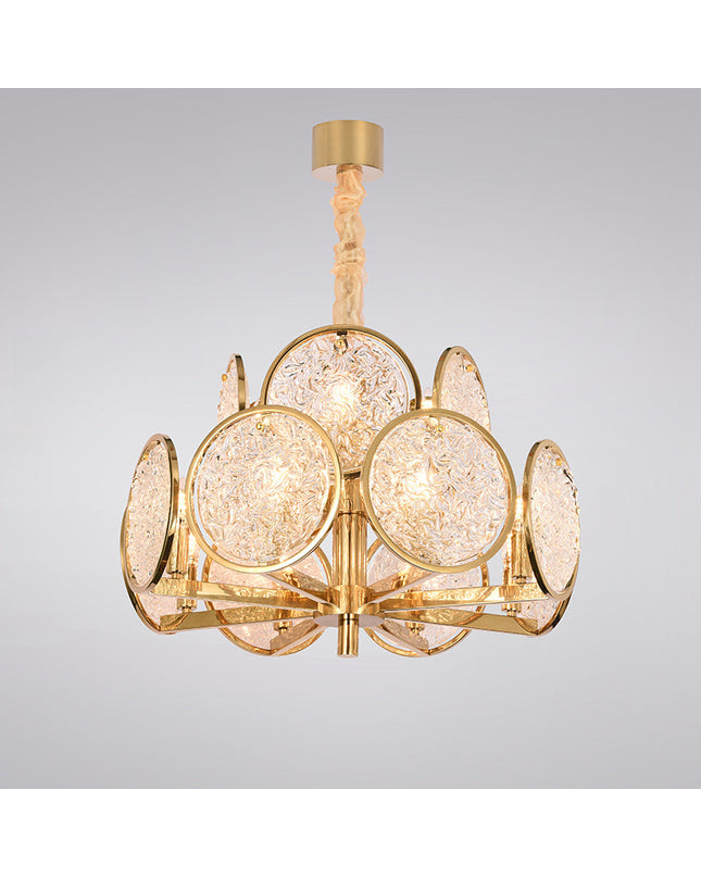 Chandelier BEZIRK by Rodesigne — brass designer chandelier, custom lighting by RODESIGNE
