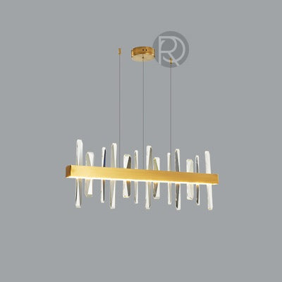 ESTALACTIA chandelier by Rodesigne — brass designer chandelier, custom lighting by RODESIGNE