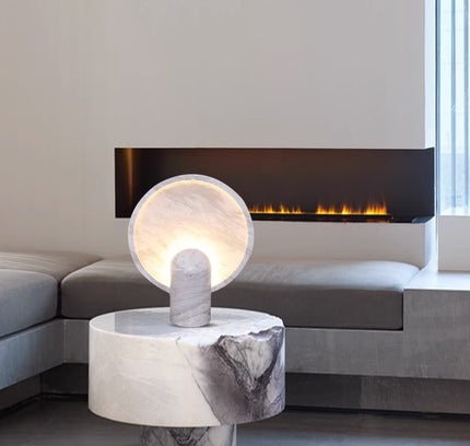 ODON by Rodesigne Table lamp — marble designer table lamp by RODESIGNE