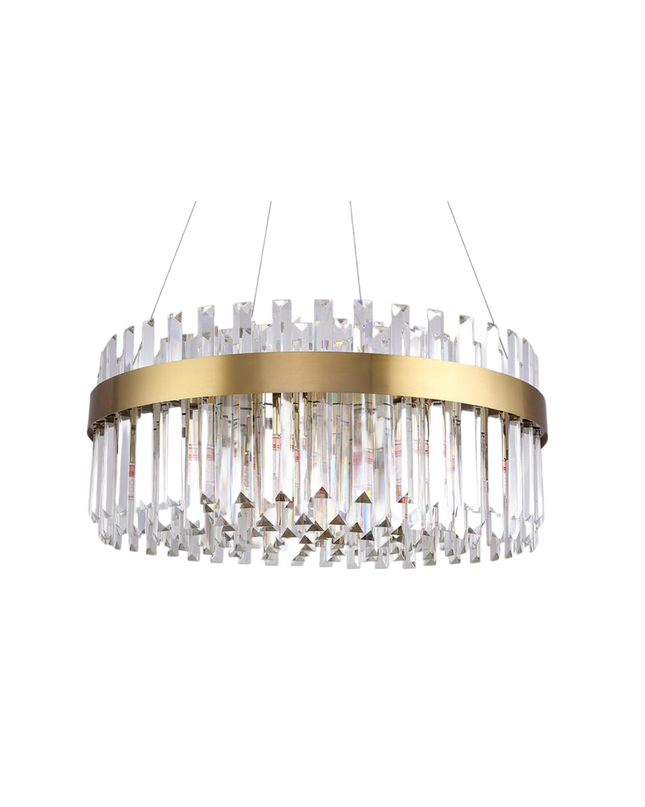 Chandelier URLA by Rodesigne — brass designer chandelier, custom lighting by RODESIGNE