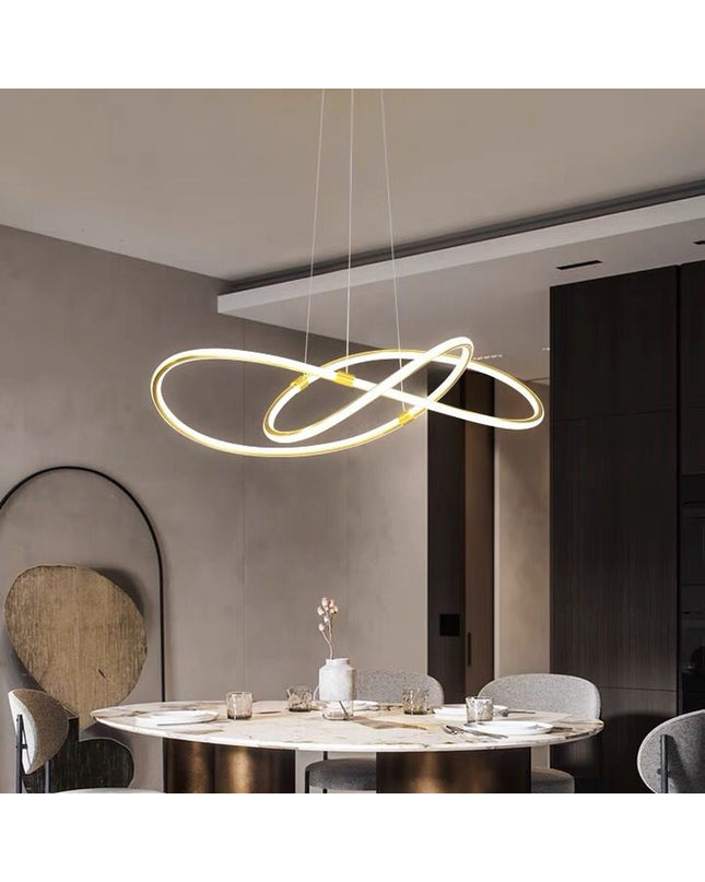 Chandelier LINEE by Rodesigne — brass designer chandelier, custom lighting by RODESIGNE
