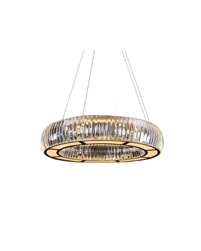 Chandelier KOMPART by Rodesigne — glass designer chandelier, custom lighting by RODESIGNE
