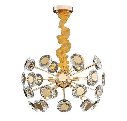 Chandelier NUMMUM SPHERA by Rodesigne — glass designer chandelier, custom lighting by RODESIGNE