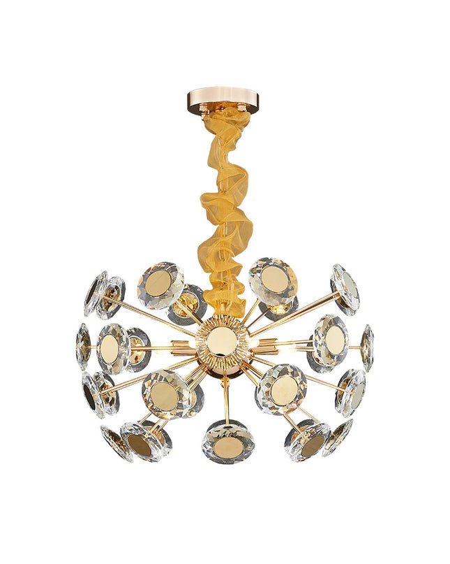Chandelier NUMMUM SPHERA by Rodesigne — glass designer chandelier, custom lighting by RODESIGNE