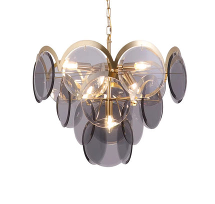 Chandelier KELPI by Rodesigne — brass designer chandelier, custom lighting by RODESIGNE