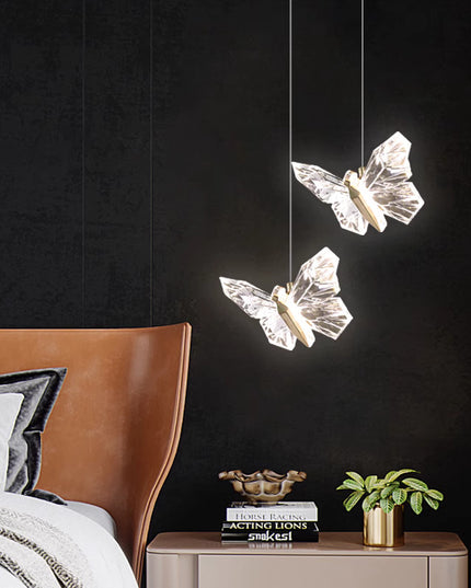 Hanging lamp SOMMERFUG by Rodesigne