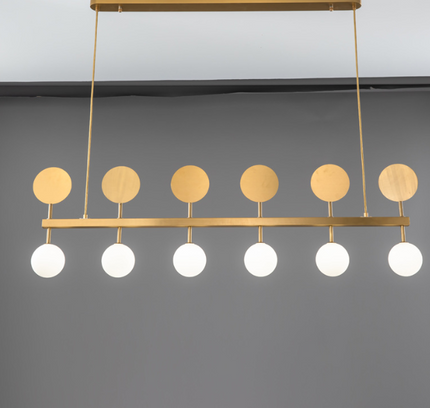 Chandelier BANDIERE by Rodesigne — brass designer chandelier, custom lighting by RODESIGNE