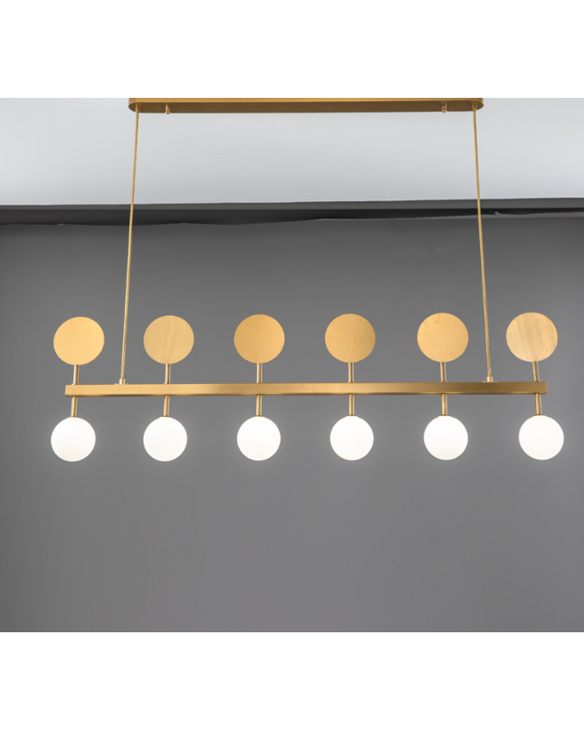 Chandelier BANDIERE by Rodesigne — brass designer chandelier, custom lighting by RODESIGNE