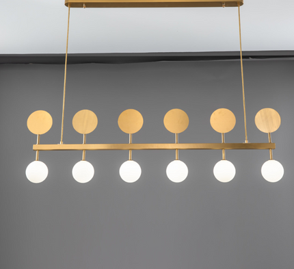 Chandelier BANDIERE by Rodesigne — brass designer chandelier, custom lighting by RODESIGNE