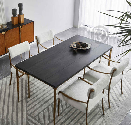 BELLESA by Rodesigne dining table — designer dining table, custom furniture by RODESIGNE
