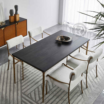 BELLESA by Rodesigne dining table — designer dining table, custom furniture by RODESIGNE