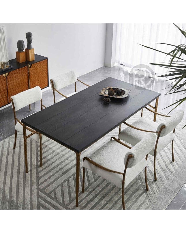 BELLESA by Rodesigne dining table — designer dining table, custom furniture by RODESIGNE