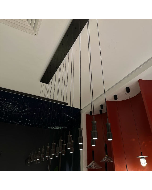 Chandelier ASTERISK by Rodesigne — designer chandelier, custom lighting by RODESIGNE