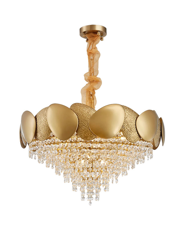Chandelier KAFER by Rodesigne — brass designer chandelier, custom lighting by RODESIGNE