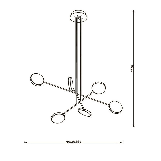 Chandelier RICCIO — Chandeliers by Romatti, view 5