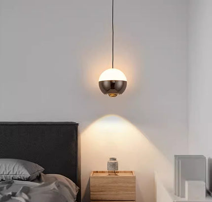 Hanging lamp OLLI by Rodesigne — glass modern pendant light, custom designer lighting by RODESIGNE