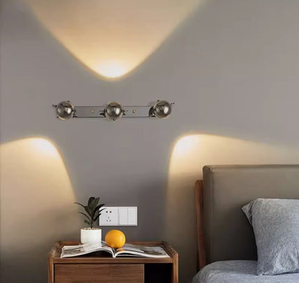 Wall lamp (Sconce) CRISPO TRIO by Rodesigne — wall sconce lamp, designer lighting by RODESIGNE