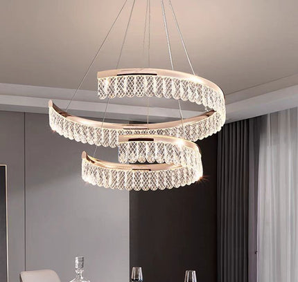 Chandelier SLAT by Rodesigne — brass designer chandelier, custom lighting by RODESIGNE